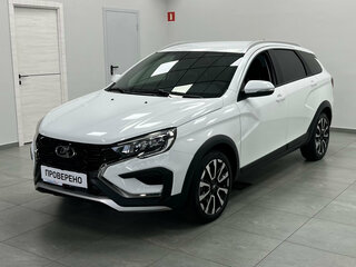 2024 Lada (ВАЗ) Vesta SW Cross I Рестайлинг (NG), белый, 1400000 рублей, вид 1