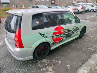 2002 Mazda Premacy I (CP), серый, 350000 рублей, вид 2