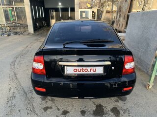 2008 Lada (ВАЗ) Priora I, чёрный, 228000 рублей, вид 4