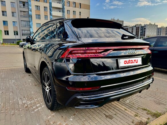 2019 Audi Q8 50 TDI I (4M), чёрный, 6200000 рублей - вид 8