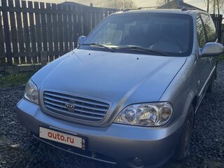2003 Kia Carnival I Рестайлинг, серебристый, 600000 рублей, вид 1