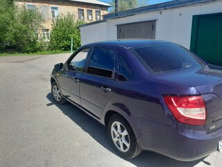 2012 Lada (ВАЗ) Granta I, синий, 420000 рублей, вид 5