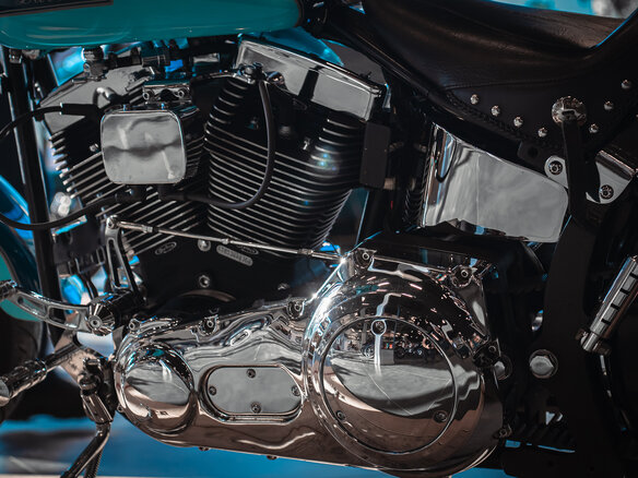 2014 Harley-Davidson Softail Custom, синий, 999999 рублей - вид 9
