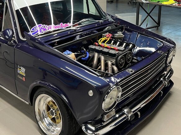 1983 Lada (ВАЗ) 2101 21011, фиолетовый - вид 3