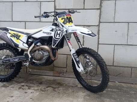 2019 Husqvarna FC 450, белый, 500000 рублей, вид 2