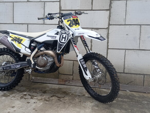 2019 Husqvarna FC 450, белый, 500000 рублей - вид 1