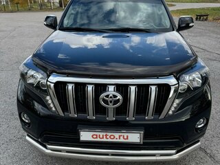 2017 Toyota Land Cruiser Prado 150 Series Рестайлинг 1, чёрный, 4500000 рублей, вид 4