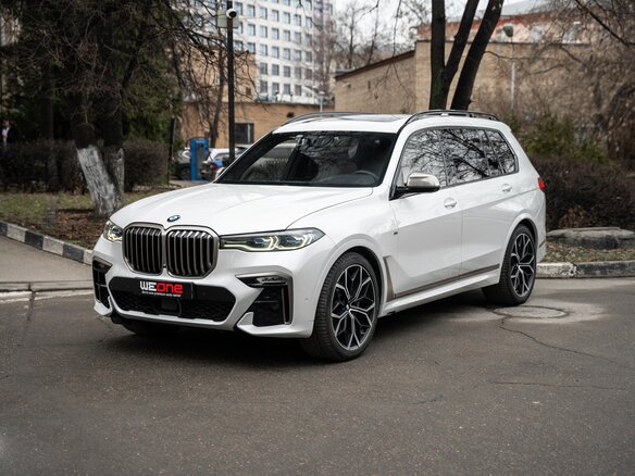 2019 BMW X7 M50d I (G07), белый - вид 1