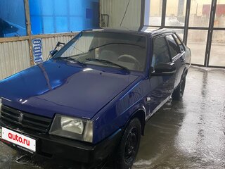 1998 Lada (ВАЗ) 21099, синий, 197000 рублей, вид 1