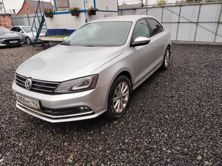 2014 Volkswagen Jetta VI Рестайлинг, серебристый, 890000 рублей, вид 1
