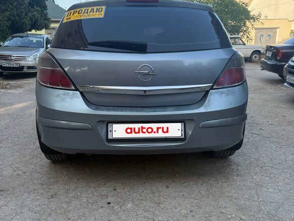 2007 Opel Astra H, серебристый, 500000 рублей - вид 3
