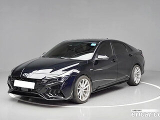 2023 Hyundai Avante VII, чёрный, 1431000 рублей, вид 1
