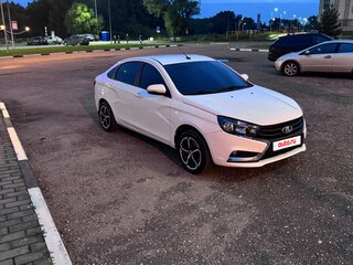 2016 Lada (ВАЗ) Vesta I, белый, 730000 рублей, вид 1