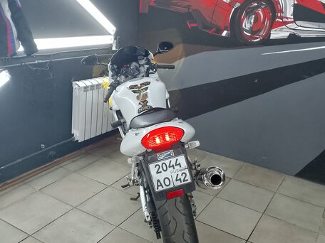 1997 Honda VTR 1000, белый, 380000 рублей, вид 4