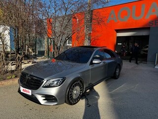 2013 Mercedes-Benz S-Класс 350 CDI BlueTEC Long 7G-TRONIC VI (W222, C217), серый, 4150000 рублей, вид 2