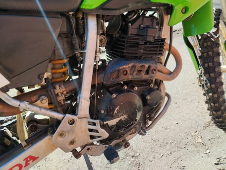 2005 Honda XR 400, зелёный, 300000 рублей, вид 5