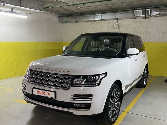 2013 Land Rover Range Rover IV, белый