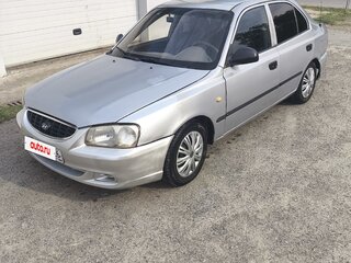 2008 Hyundai Accent ТагАЗ II, серебристый, 290000 рублей, вид 1