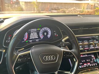2018 Audi A6 55 TFSI V (C8), синий, 4700000 рублей, вид 4