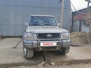 2002 Hyundai Galloper II, серый, 500000 рублей, вид 5