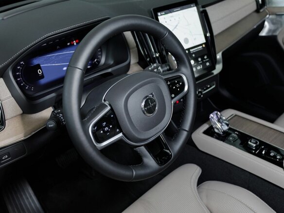 2026 Volvo XC90 B6 II Рестайлинг 2, серый - вид 7