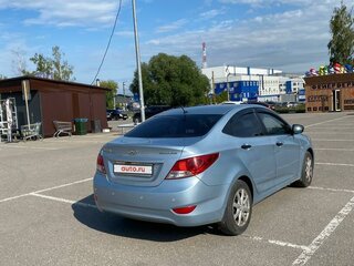 2011 Hyundai Solaris I, голубой, 950000 рублей, вид 5