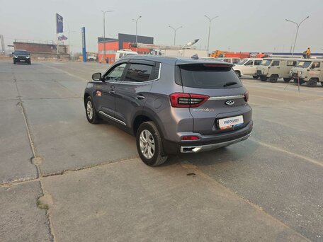 2024 Chery Tiggo 4 Pro I Рестайлинг, серый, 1344600 рублей, вид 4