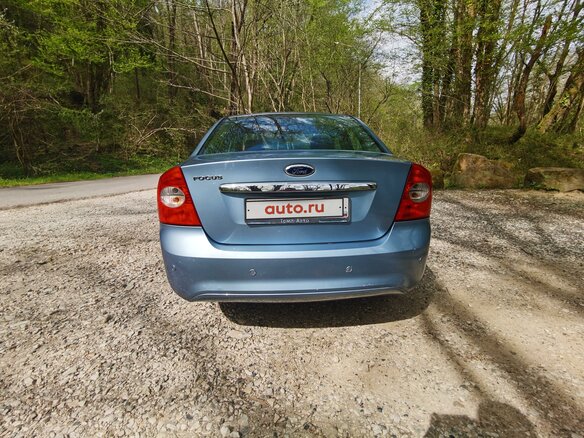 2008 Ford Focus II Рестайлинг, голубой, 890000 рублей - вид 11