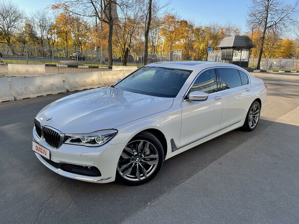2015 BMW 7 серии 730Ld xDrive VI (G11/G12), белый