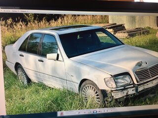 1998 Mercedes-Benz S-Класс 280 III (W140) Рестайлинг, белый, 340000 рублей, вид 1