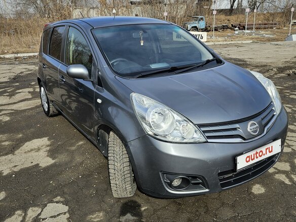 2009 Nissan Note I Рестайлинг, серый, 580000 рублей - вид 6