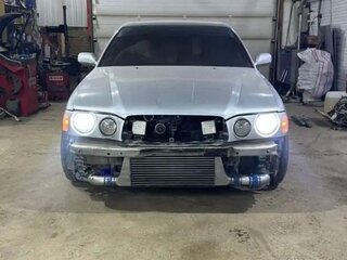 1999 Nissan Cedric IX (Y33), серебристый, 850000 рублей, вид 1