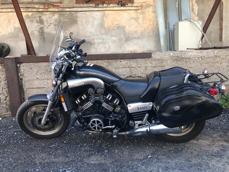 2000 Yamaha V-Max 1200, серебристый, 460000 рублей, вид 3