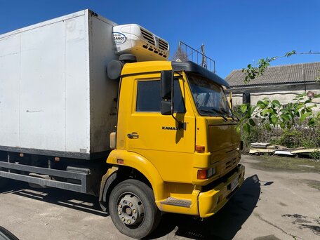 2008 КамАЗ 4308, оранжевый, 1050000 рублей, вид 1