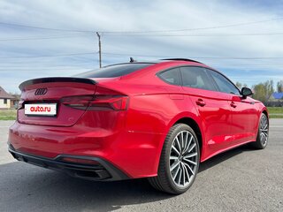 2022 Audi A5 Sportback 40 TFSI II (F5) Рестайлинг, красный, 4934000 рублей, вид 5
