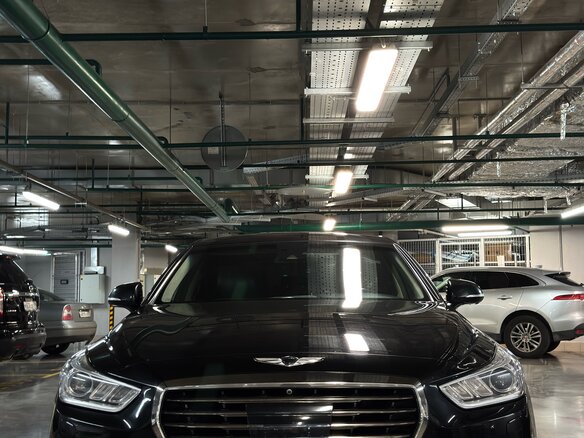 2018 Genesis G90 I, чёрный, 2230000 рублей - вид 1