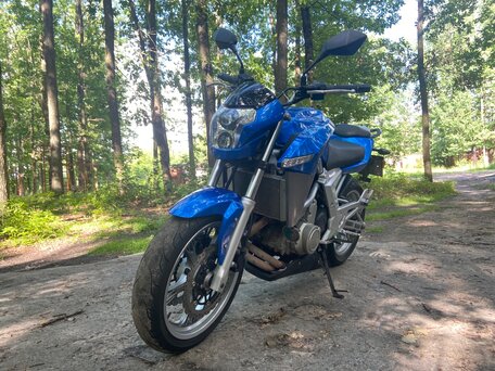 2012 CFMoto 650NK, синий, 320000 рублей, вид 3