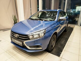 2018 Lada (ВАЗ) Vesta SW I, синий, 939000 рублей, вид 1