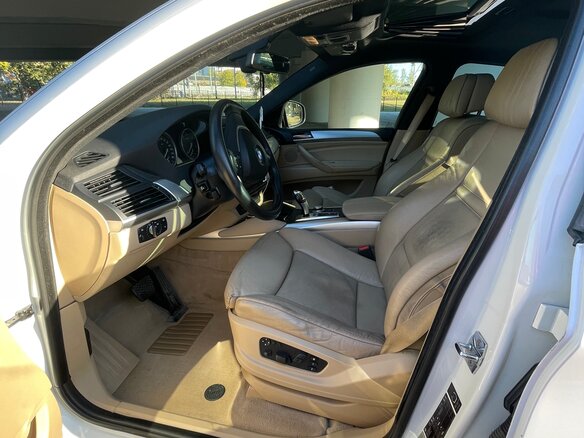 2008 BMW X6 35d I (E71), белый, 2000000 рублей - вид 13