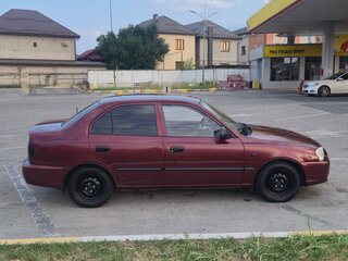 2007 Hyundai Accent ТагАЗ II, красный, 399000 рублей, вид 3