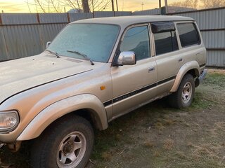 1991 Toyota Land Cruiser 80 Series, золотистый, 950000 рублей, вид 2