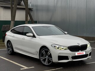 2018 BMW 6 серии Gran Turismo 640i xDrive IV (G32), белый, 3500000 рублей, вид 3