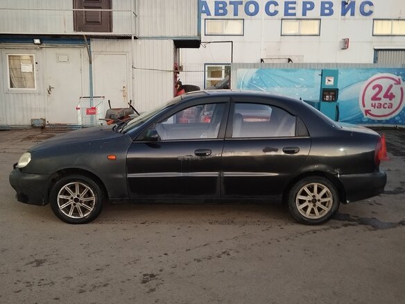 2006 Chevrolet Lanos I, чёрный, 150000 рублей - вид 2