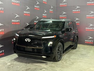 2026 Infiniti QX80 II, чёрный, 17905096 рублей, вид 4