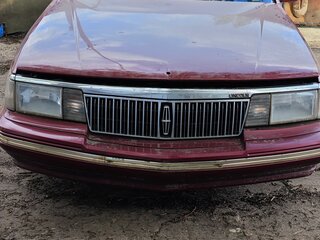 1990 Lincoln Continental VIII, красный, 560000 рублей, вид 3