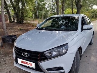 2021 Lada (ВАЗ) Vesta I, белый, 880000 рублей, вид 2