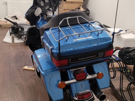 2011 Harley-Davidson Electra Glide, синий, 1350000 рублей, вид 5