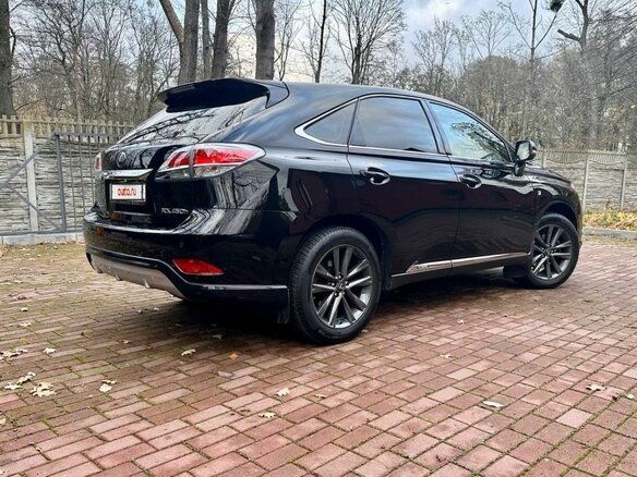 2014 Lexus RX 450h III Рестайлинг, чёрный, 2790000 рублей - вид 8