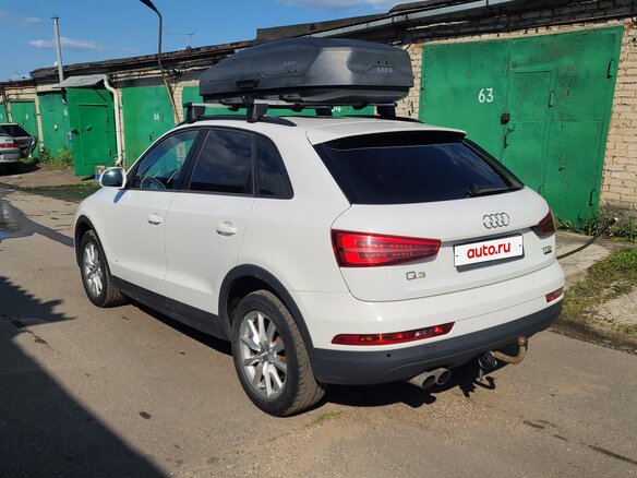 2015 Audi Q3 I (8U) Рестайлинг, белый, 1100000 рублей - вид 5