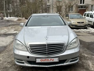 2011 Mercedes-Benz S-Класс 350 V (W221) Рестайлинг, серебристый, 1600000 рублей, вид 2